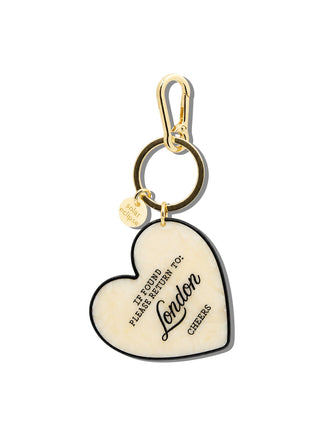 Hand-painted Please Return to City Bag Charm