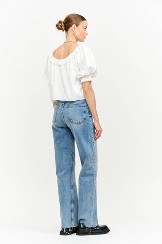 Sofie the Label - Bijou Off White Top-Tops-option1]-M-Fashion Pharmacy Boutique-Ada Oklahoma Clothing Store for Women