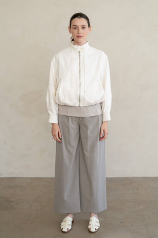 ELLE GREY - SCULPTED COLLAR LIGHTWEIGHT BOMBER-option1]-Fashion Pharmacy Boutique-Ada Oklahoma Clothing Store for Women
