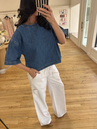 Danny Denim Top
