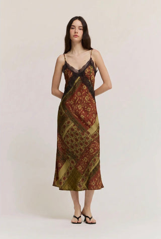 The Audrina Lace Slip Dress