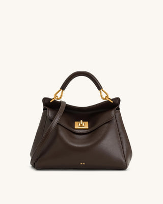 PREORDER - Lucia Classic Top Handle - Autumn Brown