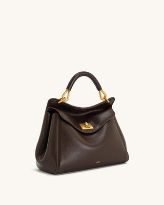 PREORDER - Lucia Classic Top Handle - Autumn Brown