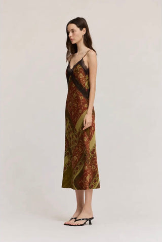 The Audrina Lace Slip Dress