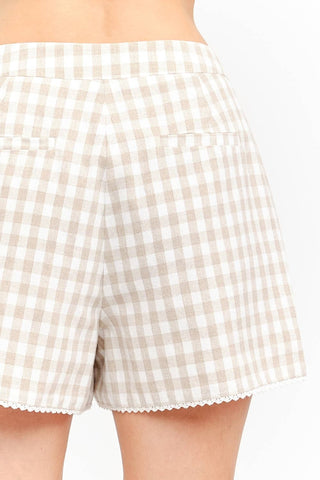 Sofie the Label - Marina Gingham Shorts-option1]-Fashion Pharmacy Boutique-Ada Oklahoma Clothing Store for Women
