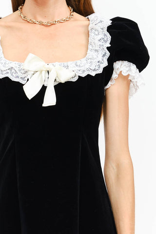 Valentina Dress With Lace Detail