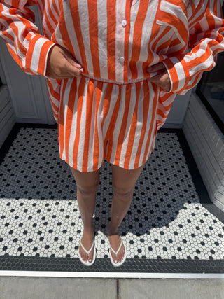 Taylor Striped Shorts