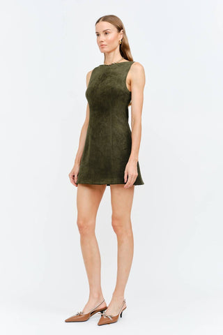 Louisa Olive Dress
