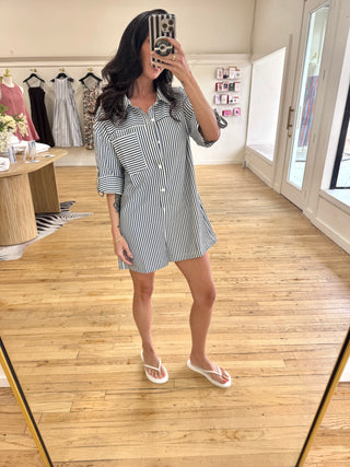 The Lakeside Striped Romper