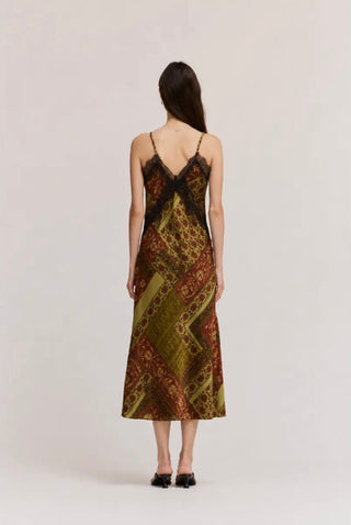 The Audrina Lace Slip Dress