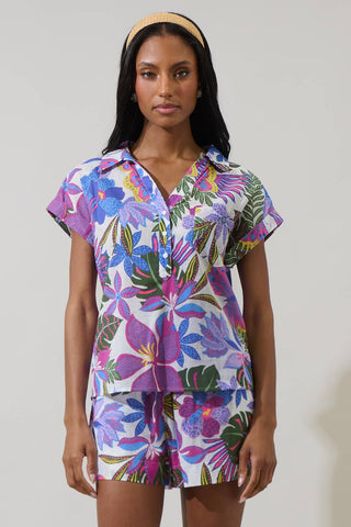 The Rita Collared Top