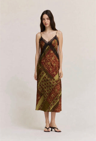 The Audrina Lace Slip Dress
