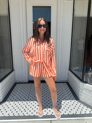 Taylor Striped Button Down