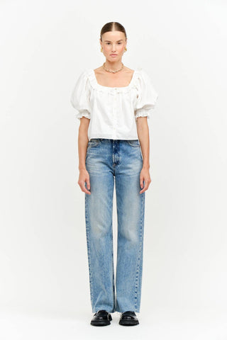 Sofie the Label - Bijou Off White Top-Tops-option1]-L-Fashion Pharmacy Boutique-Ada Oklahoma Clothing Store for Women