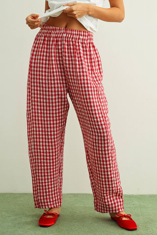 Becky Gingham Pant