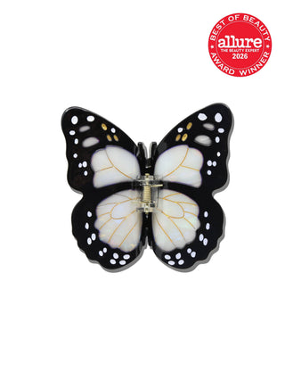 Hand-painted Monarch Butterfly Claw Hair Clip