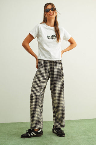 Becky Gingham Pant