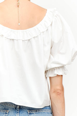 Sofie the Label - Bijou Off White Top-Tops-option1]-Fashion Pharmacy Boutique-Ada Oklahoma Clothing Store for Women