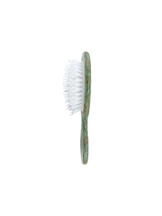 Hand-painted Lotus Handbag Hero Brush | Eco-Friendly