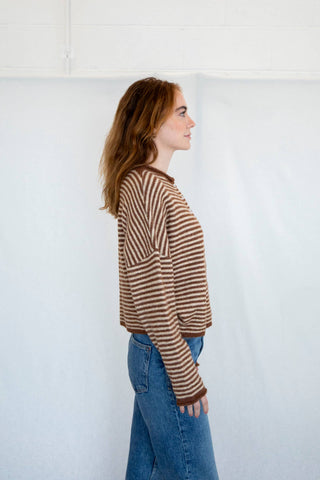 Pippa Striped Cardi