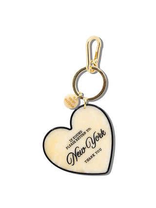 Hand-painted Please Return to City Bag Charm