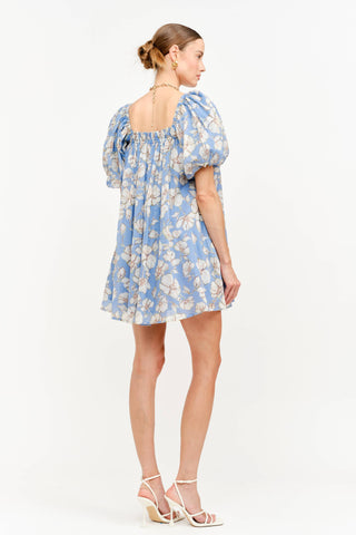 Sofie the Label - Maddy Blue Floral Dress-option1]-Fashion Pharmacy Boutique-Ada Oklahoma Clothing Store for Women