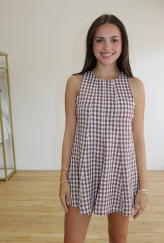 Josie Romper in Brown
