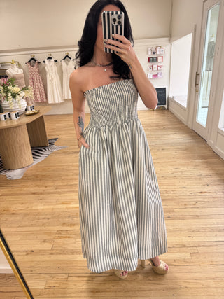 Bailey Smocked Maxi Dress