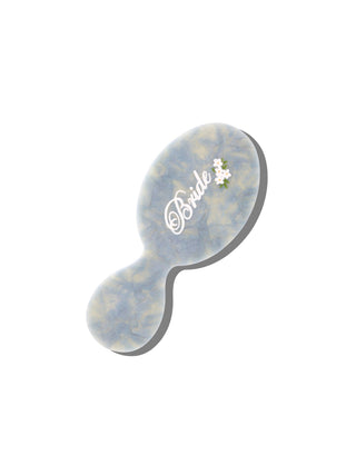 Solar Eclipse - Hand-painted Bride Handbag Hero Brush | Eco-Friendly