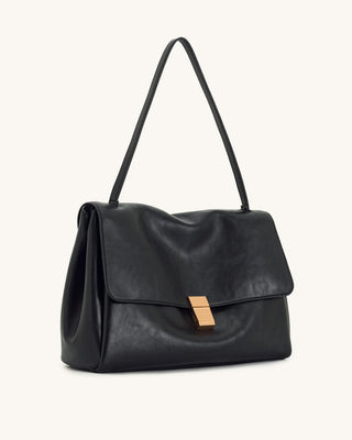 PREORDER-Hilary Shoulder Bag- Midnight Black