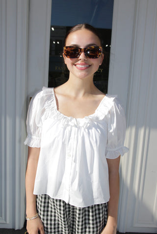 Gigi Off White Top