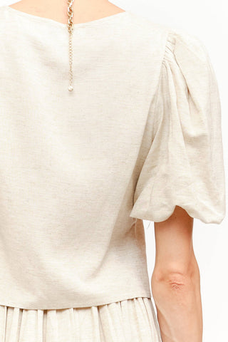 Sofie the Label - Aria Natural Blouse-option1]-Fashion Pharmacy Boutique-Ada Oklahoma Clothing Store for Women