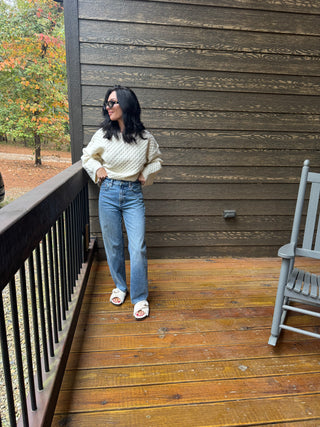 Lauren Knit Sweater Cream