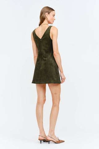 Louisa Olive Dress