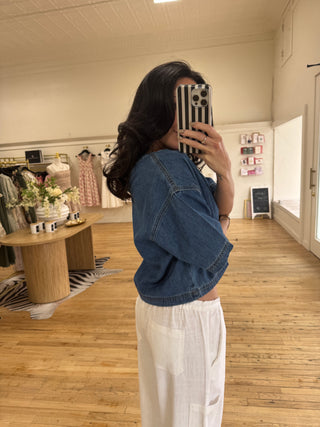 Danny Denim Top