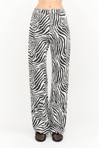 Sofie the Label - Simone Zebra Pants-option1]-Zebra-Fashion Pharmacy Boutique-Ada Oklahoma Clothing Store for Women