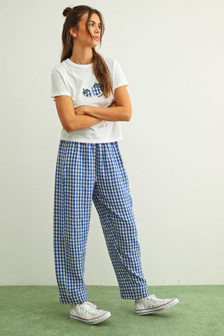 Becky Gingham Pant