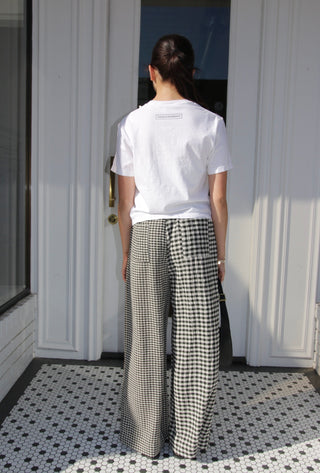 Bella Mixed Gingham Pant