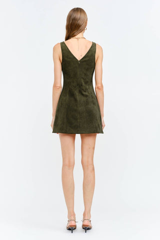 Louisa Olive Dress
