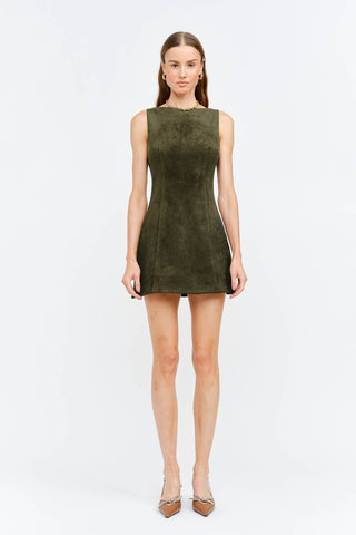 Louisa Olive Dress