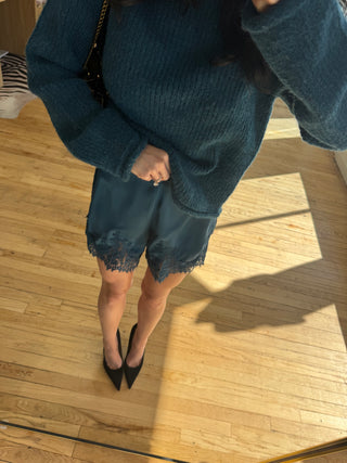 Lacey Short in Teal