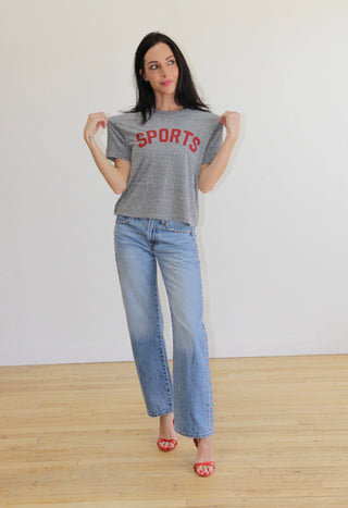 Red Sports Tee