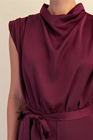 Cranberry Kiss Jumpsuit