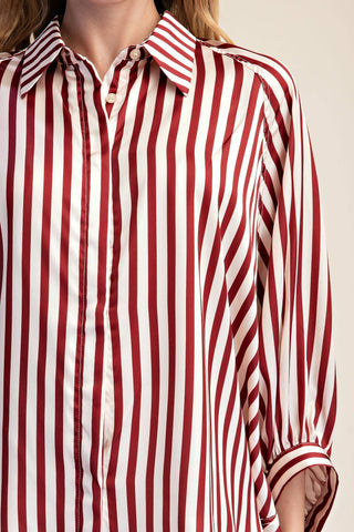 Logan Striped Button Up