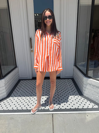 Taylor Striped Button Down