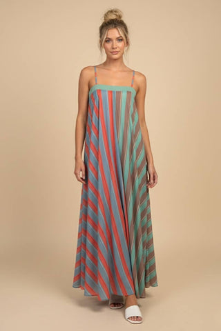 The Sienna Striped Maxi