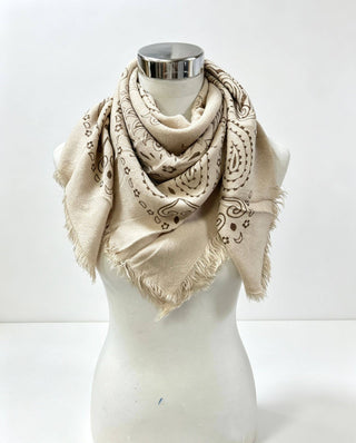 Bandana Scarf- Taupe