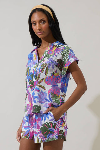 The Rita Collared Top