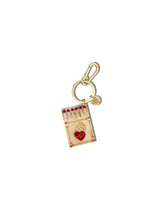 Hand-painted Matchbox Bag Charm