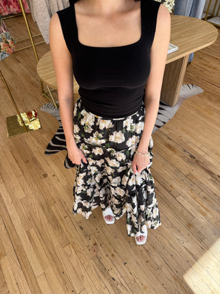 Rebecca Black Floral Skirt